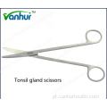 General Throat Instruments Tesouras para Glândula Amígdala